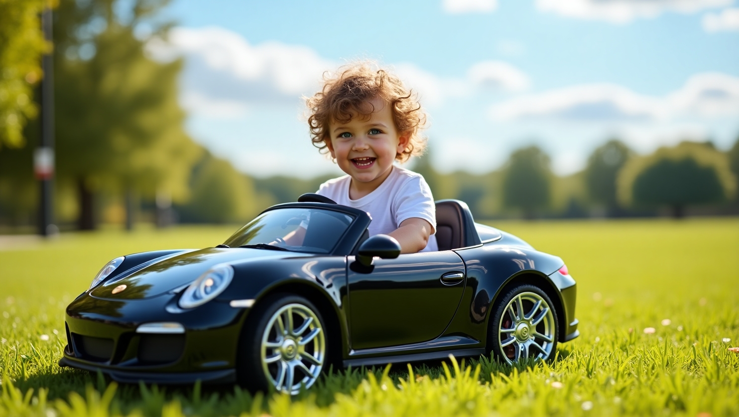 Realistic Porsche 911 Toy Car for Young Racers