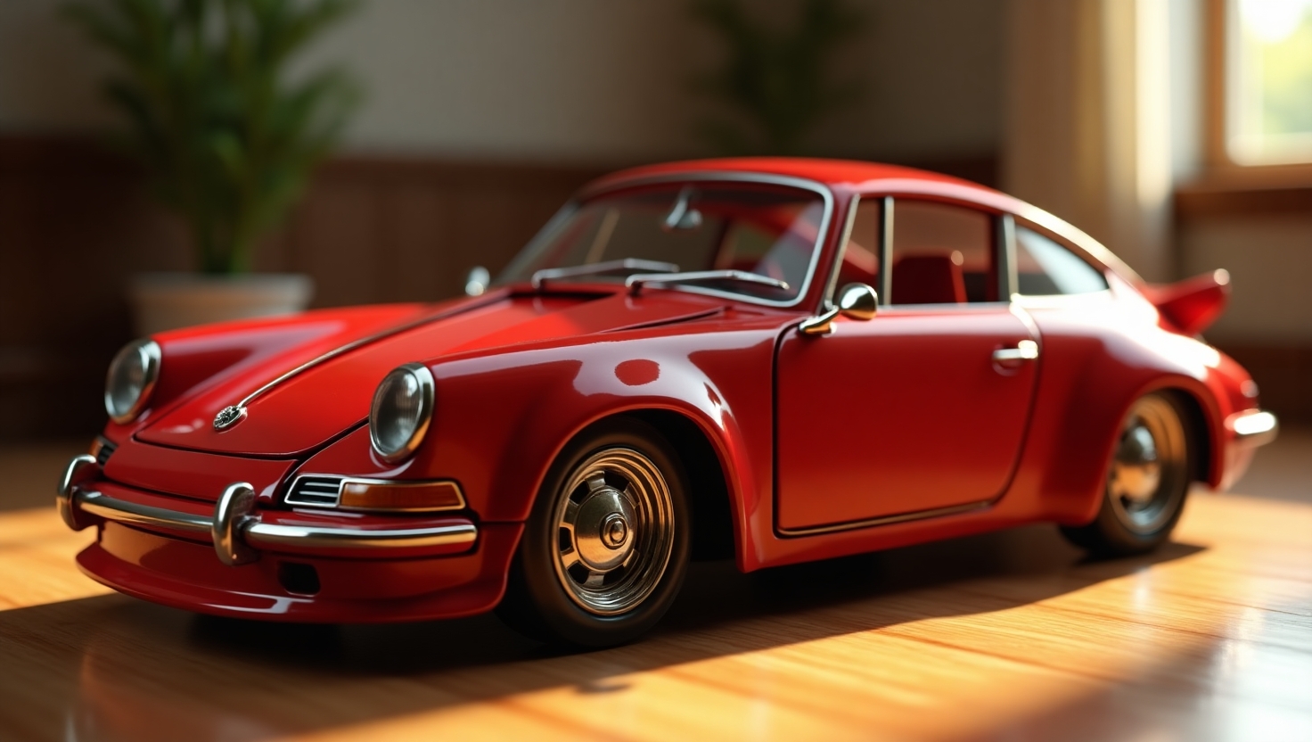 Realistic Porsche 911 Toy Car for Young Racers