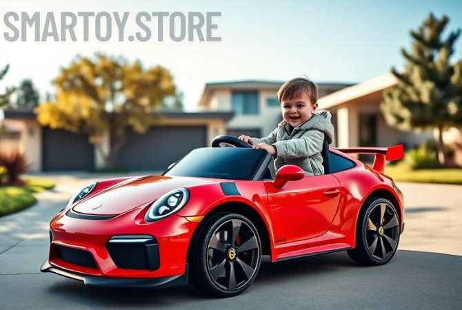 Mini Beast: The Porsche 911 GT3 RS Toy Car That Wows Kids